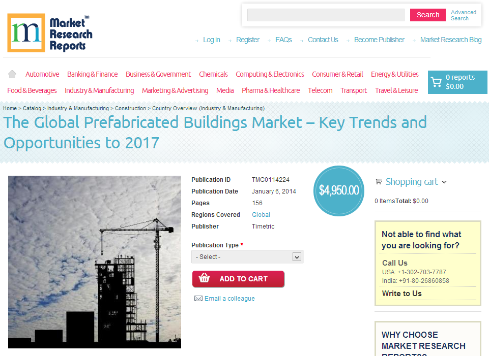 Global Prefabricated Buildings Market Key Trends'