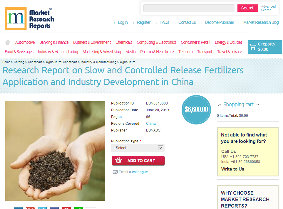 Research Report on Slow and Controlled Release Fertilizers'