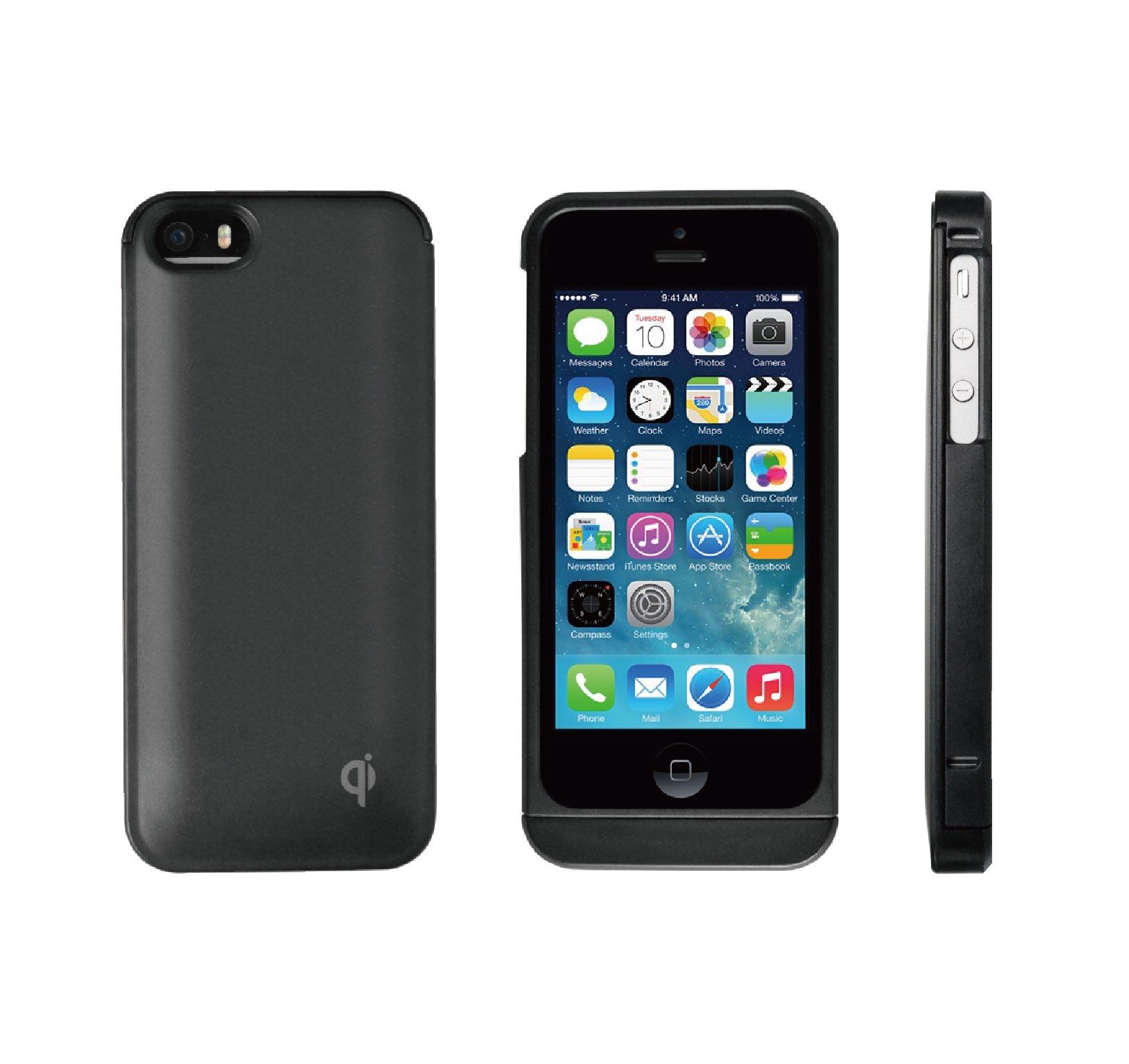 Qi Wireless Charging Jacket for iPhone 5S/5 with MFi