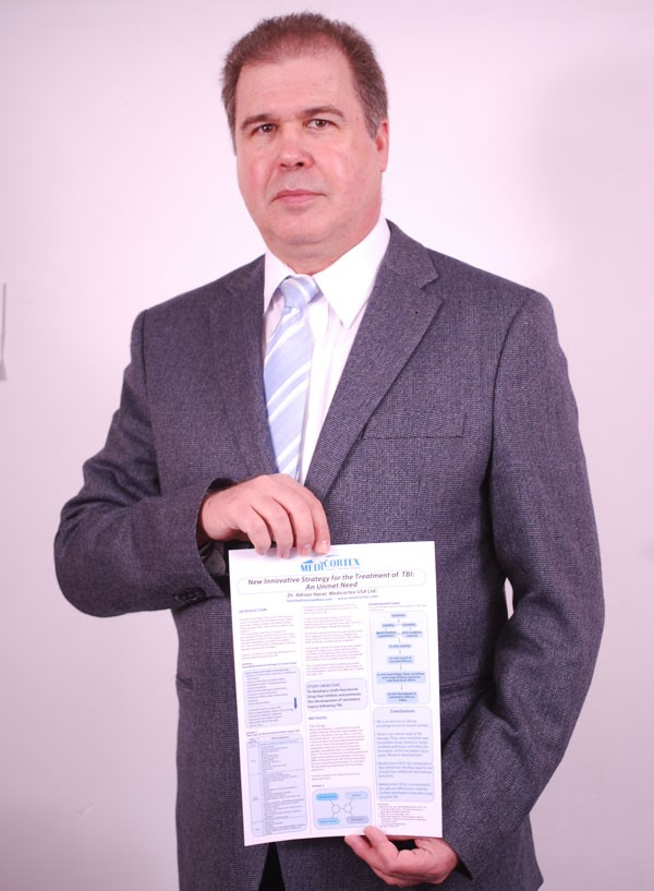 Medicortex's CEO Adrian Harel'