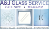 Company Logo For A &amp; J Glass'