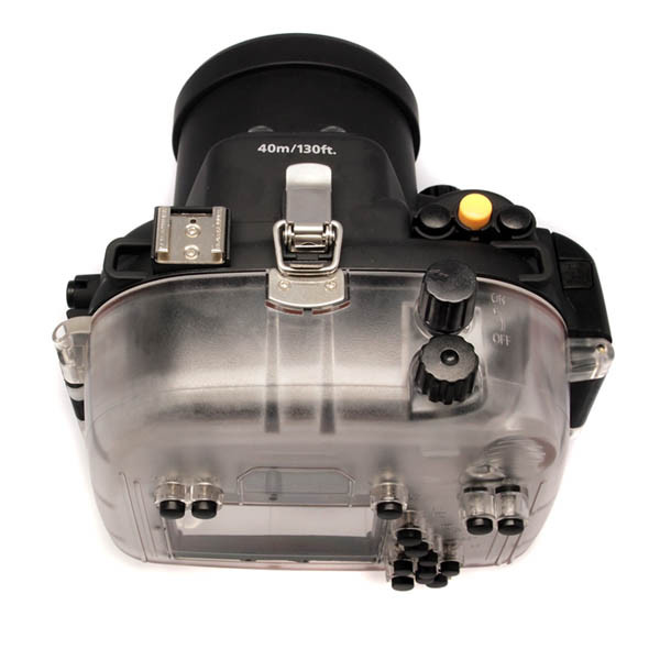 Canon 600D underwater housing'