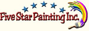 Five Star Painting Inc. Logo