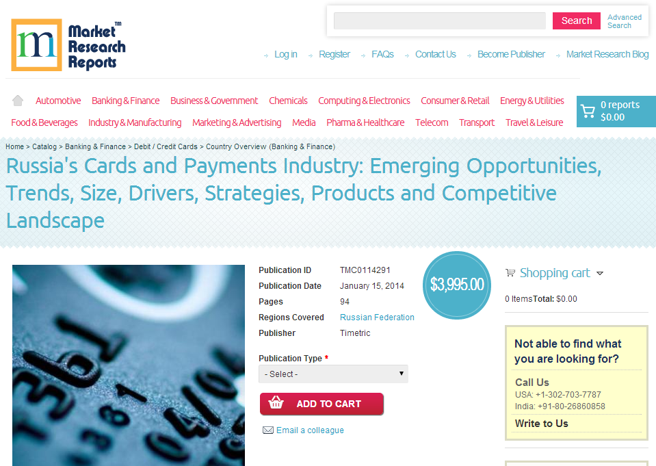 Russia Cards and Payments Industry'