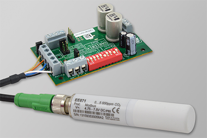 EE870 Modular CO2 transmitter from E+E Elektronik.'