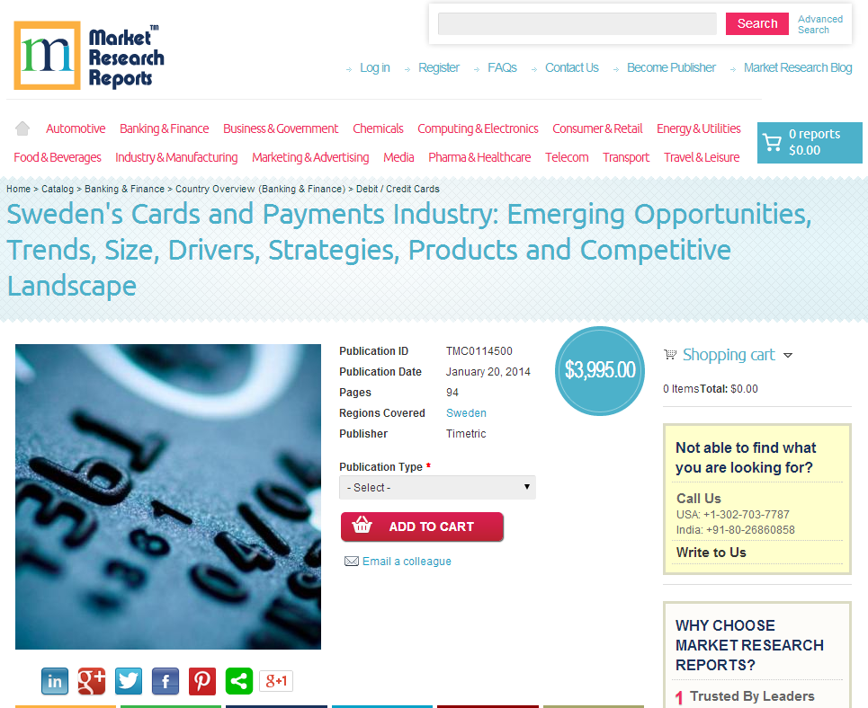 Sweden Cards and Payments Industry: Emerging Opportunities'