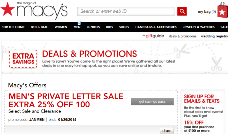 Macys 2014 Deals &amp;amp; Promotions'
