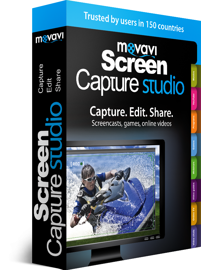 Movavi Screen Capture Studio box