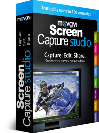 Movavi Screen Capture Studio box