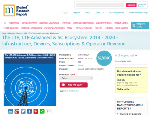 The LTE, LTE-Advanced &amp;amp; 5G Ecosystem: 2014 - 2020'