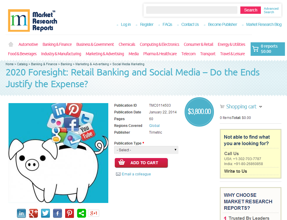 Retail Banking and Social Media : 2020 Foresight'