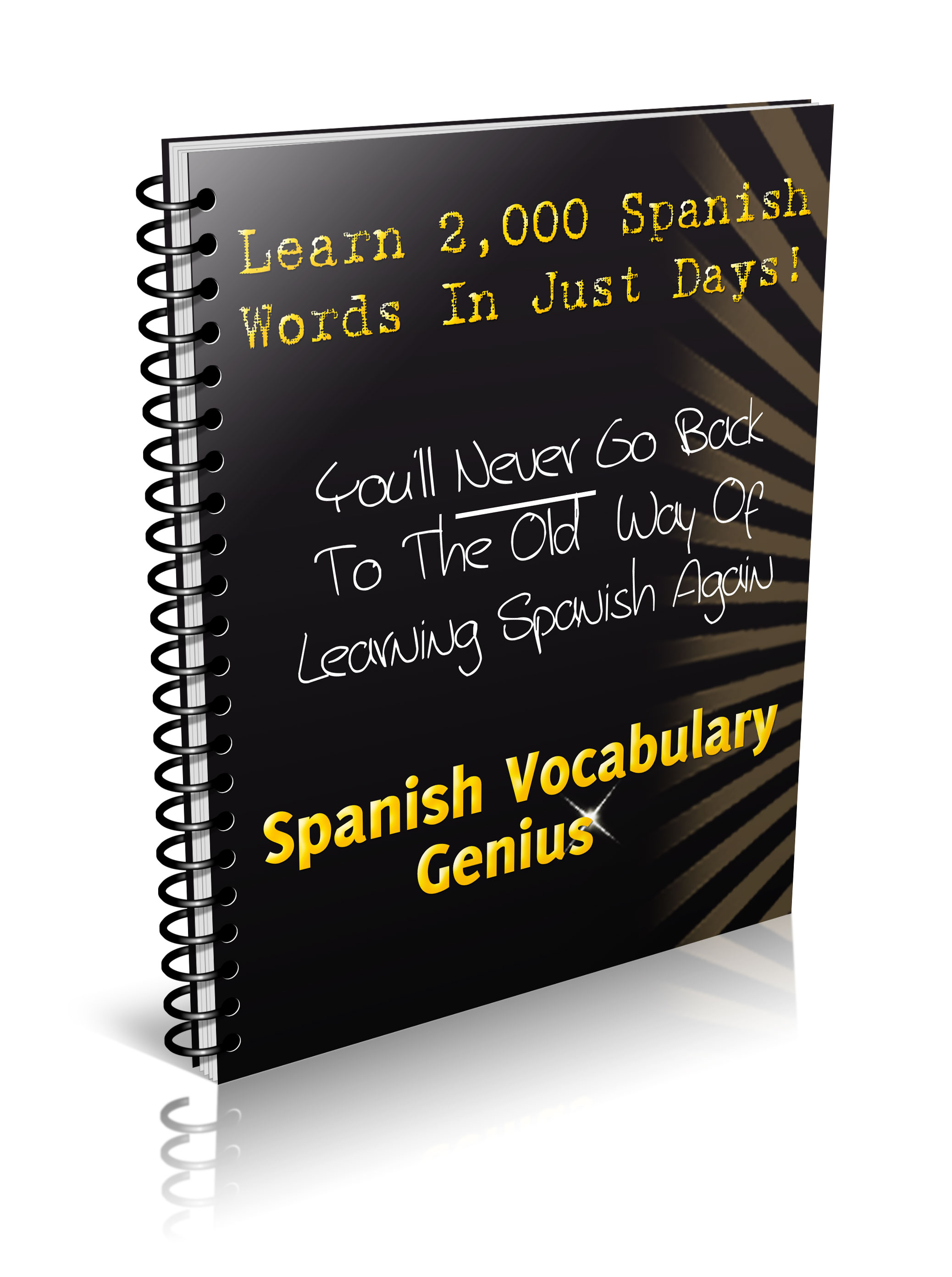 Spanish Vocabulary Genius program'