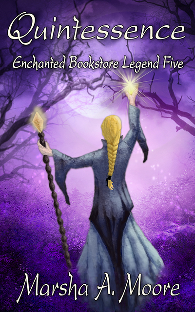 Cover art for Quintessence: Enchanted Bookstore Legend Five'