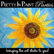 Company Logo For Pretty In Paint Parties'