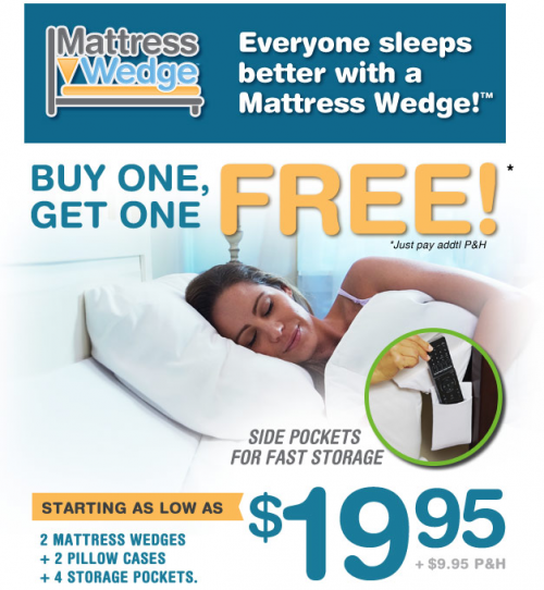 mattress wedge'