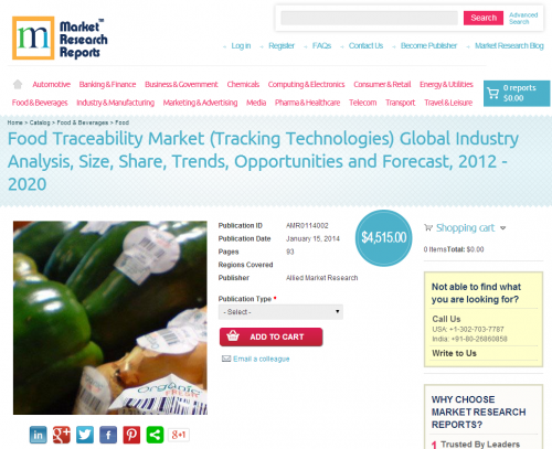 Global Food Traceability Market'