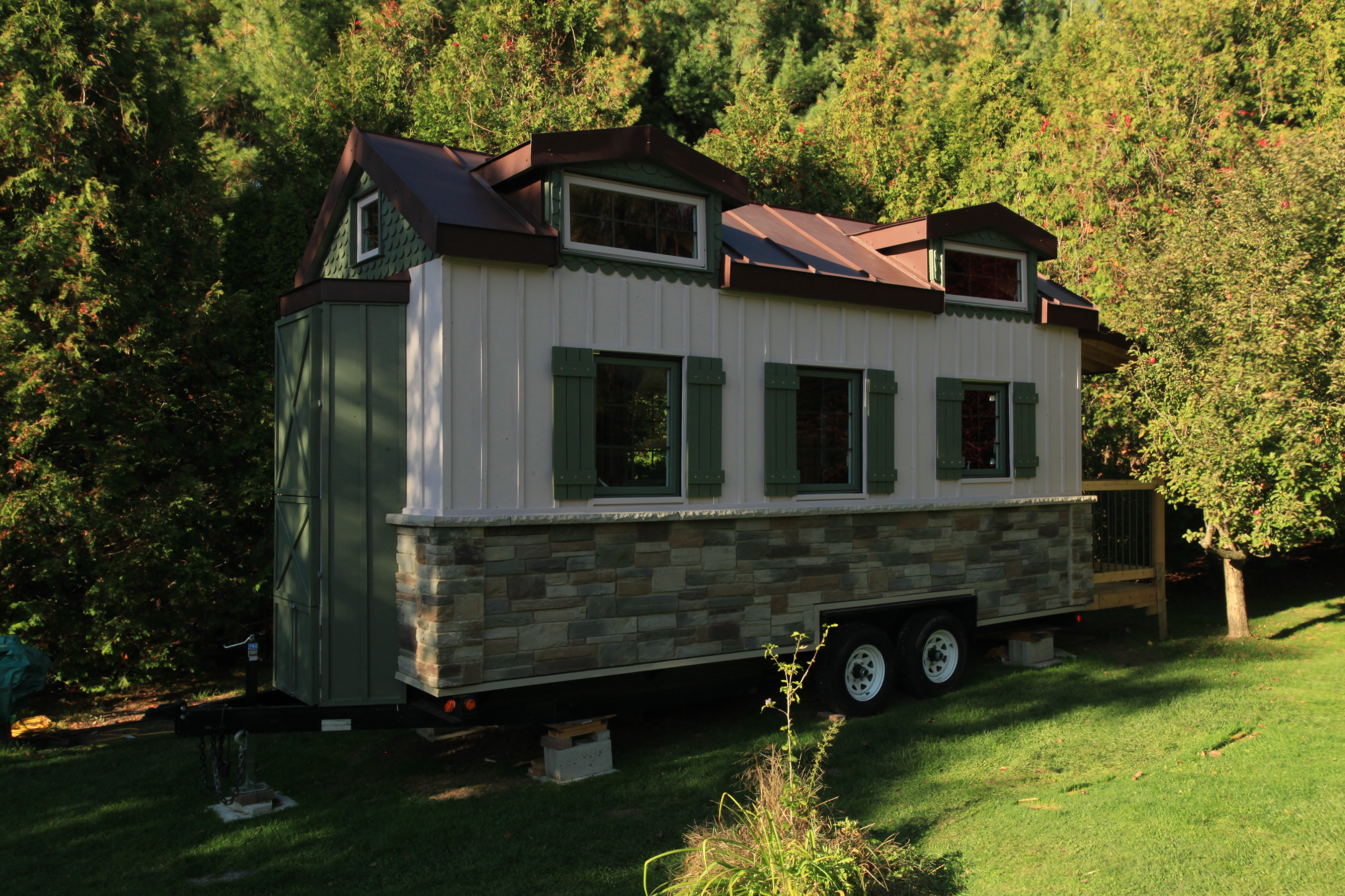 Author, Donat Plenter's Book Tour Tiny House 120s.f.'