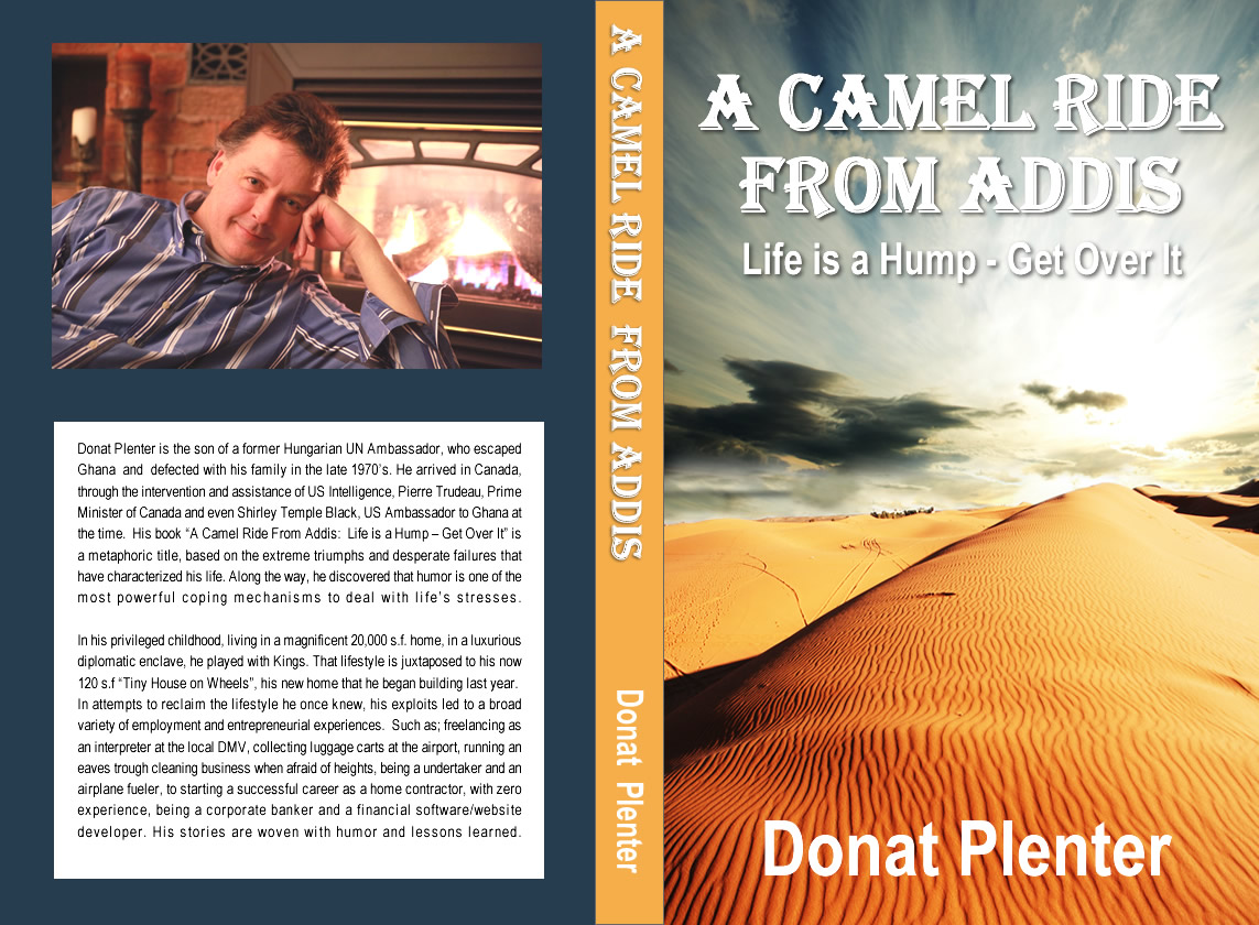 Paperback Cover  - A Camel Ride From Addis'