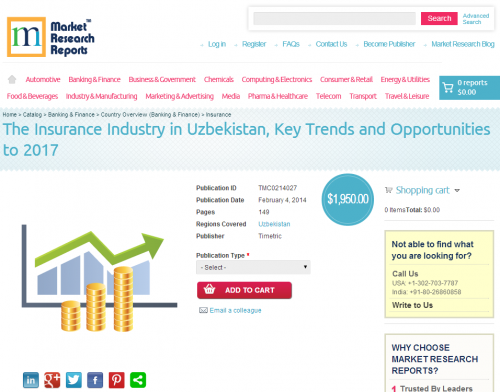 Insurance Industry in Uzbekistan'