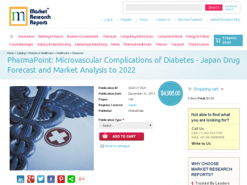 Japan Microvascular Complications of Diabetes Drug Forecast'