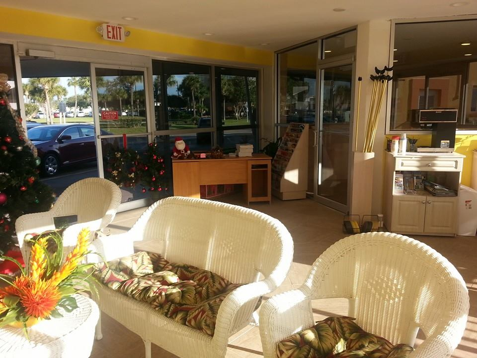 The Page Terrace Beachfront Hotel Lobby'