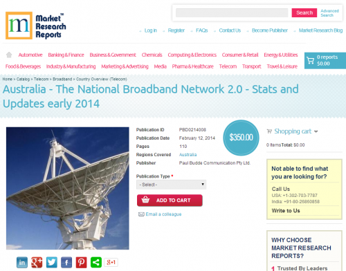 Australia - The National Broadband Network 2.0'