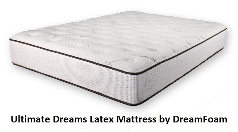 Ultimate Dreams Latex Mattress by DreamFoam'