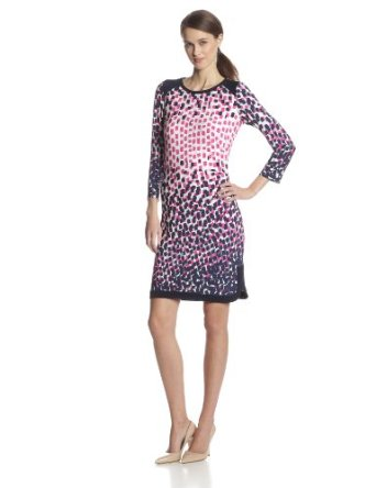 Donna Morgan Geometric Sheath Dress