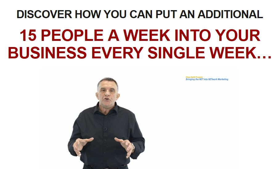Bringing the NET into NETwork Marketing'
