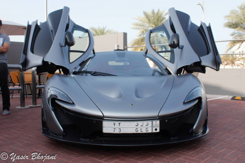Team Galag McLaren P1 in Dubai'