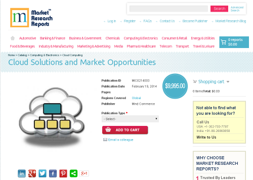 Cloud Solutions and Market Opportunities'