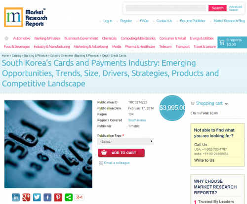 South Korea's Cards and Payments Industry'
