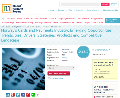 Norway Cards and Payments Industry'