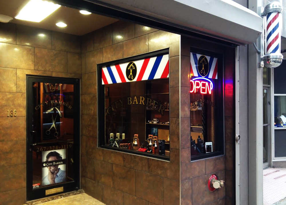 Barber in Philadelphia'