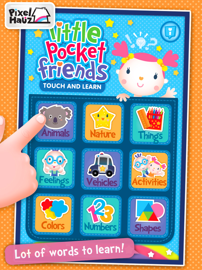 Little Pocket Friends Touch and Learn'