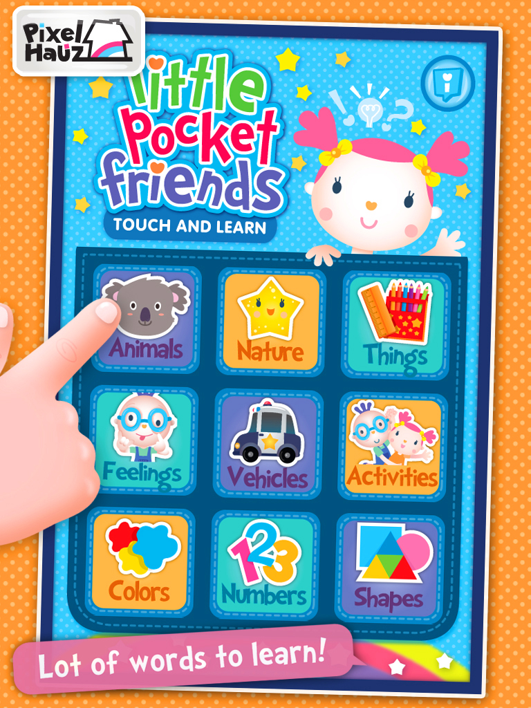 Little Pocket Friends Touch and Learn