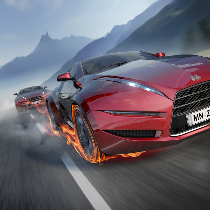 Car Enthusiast Tack Page by ChAtTacks - Cool Car Burn Out