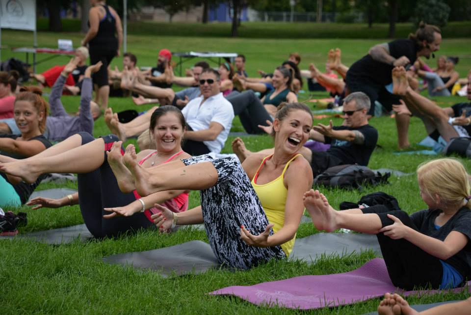 Yoga Rocks the Park