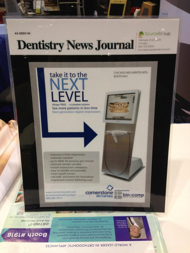 Cornerstone's BOOTH 843 at Chicago Mid Winter Meeting