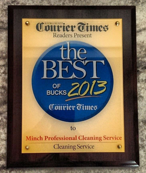 Minch Professional Cleaning Services, LLC Best of Bucks 2013'