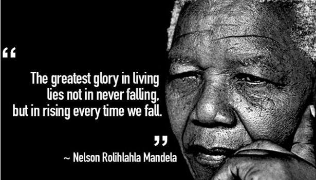 Famous words of Mandela'