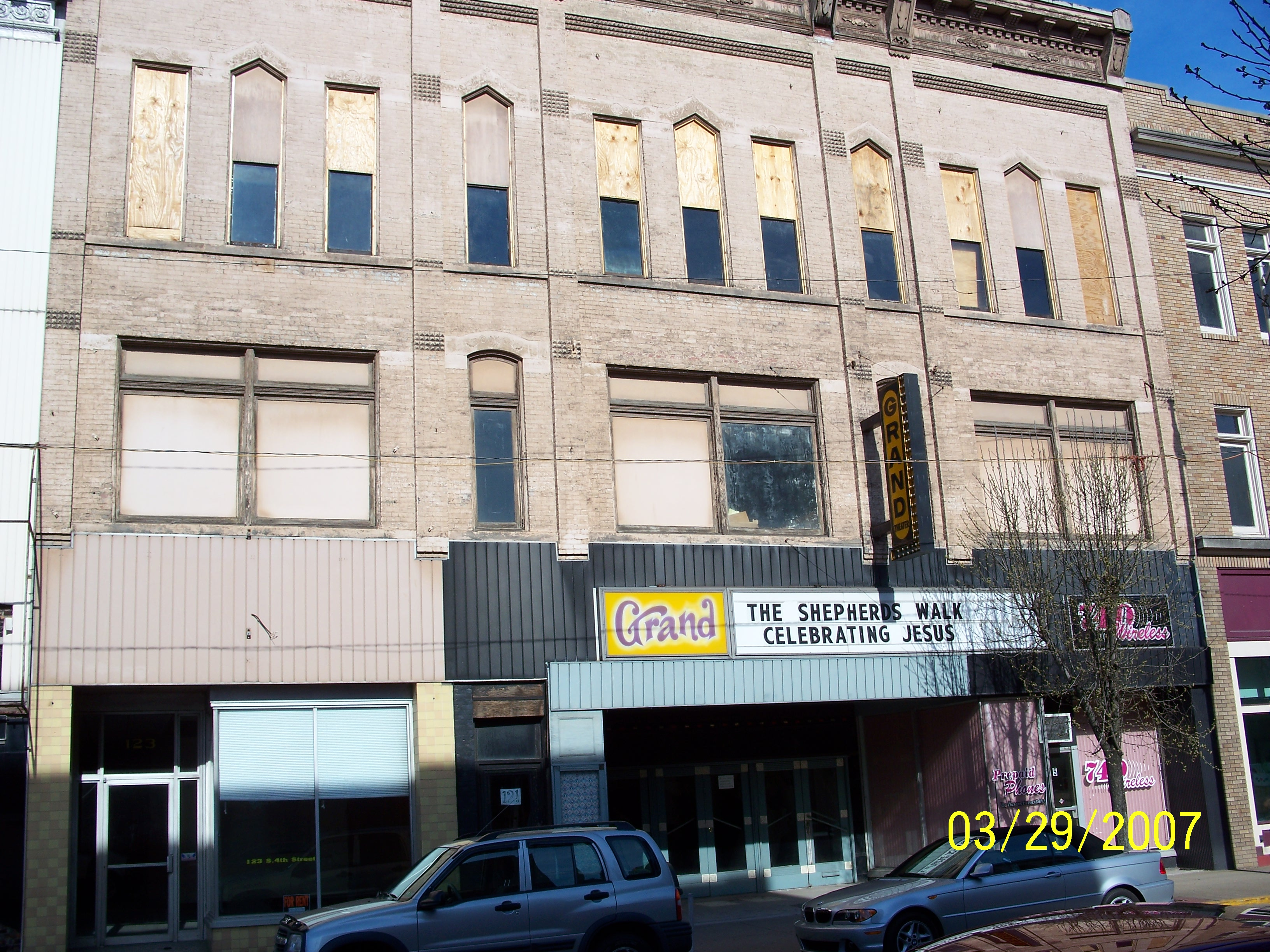 Grand Theater Restoration Project.