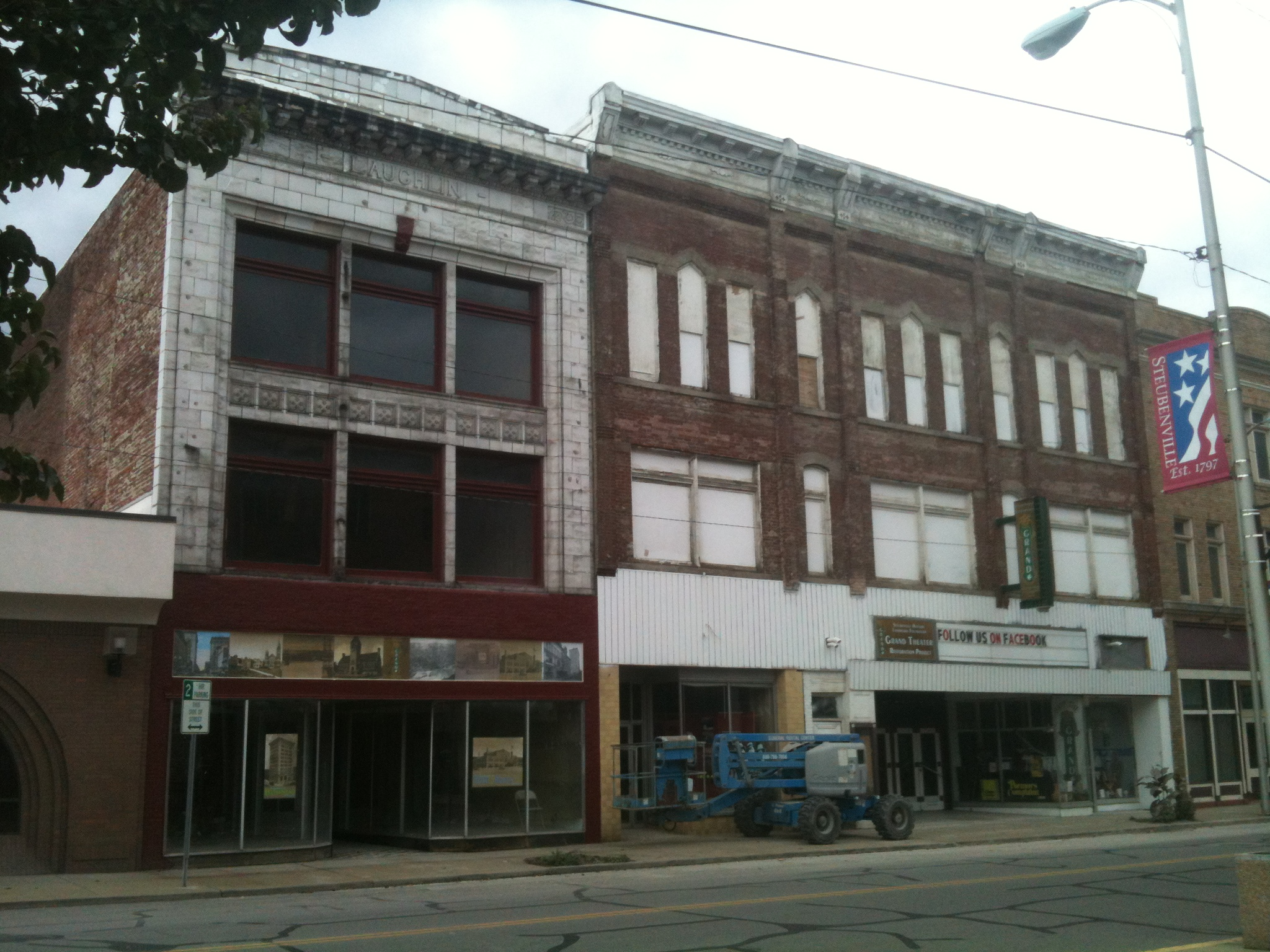 Grand Theater Restoration Project.'