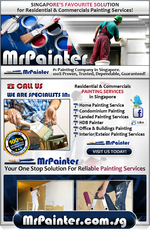 Mr Painter (Singapore) Pte Ltd™ Logo
