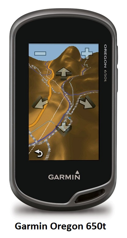 Garmin Oregon 650t'