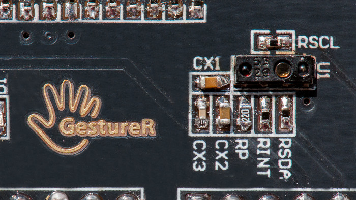GestureR - Arduino-compatible Gesture Sensing Module.