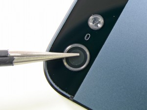 GT Advanced Sapphire Glass on iPhone 5s'
