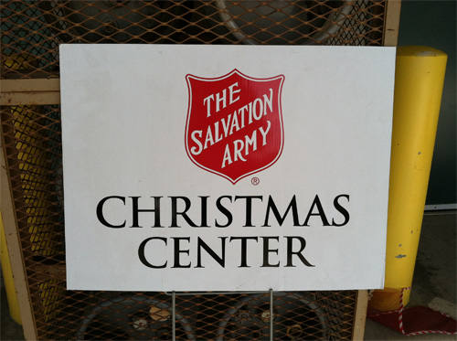 Salvation Army Christmas Event