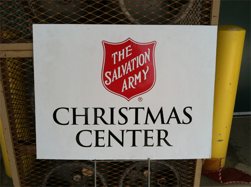 Salvation Army Christmas Event'