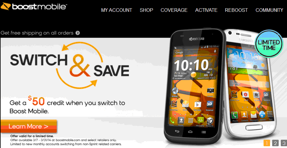 Boost Mobile Promotions'